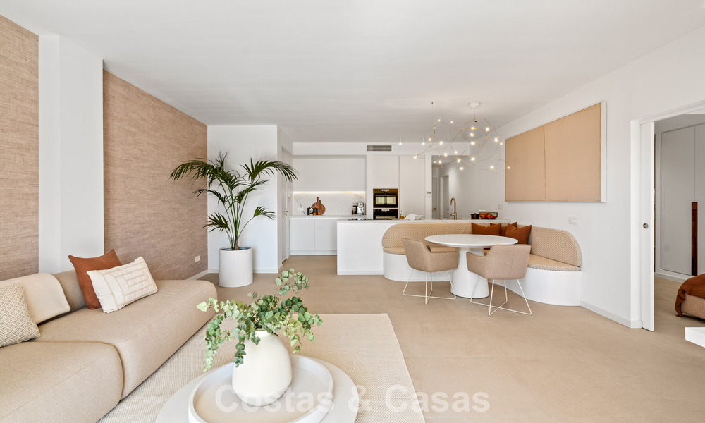 Instapklaar, modern gerenoveerd 3-slaapkamer appartement in een eerstelijns golfcomplex in Nueva Andalucia, Marbella 782272