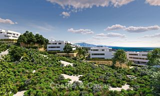 Nieuw project met hedendaagse luxe appartementen te koop op loopafstand van het strand en zeezicht in West Estepona 783264 