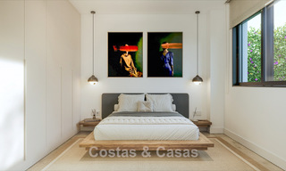 Nieuw project met hedendaagse luxe appartementen te koop op loopafstand van het strand en zeezicht in West Estepona 783271 