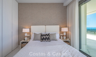 Geavanceerd appartement met zeezicht te koop in een gated boutique complex in de heuvels van Marbella - Benahavis 783477 