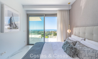 Geavanceerd appartement met zeezicht te koop in een gated boutique complex in de heuvels van Marbella - Benahavis 783481 