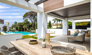 Eigentijdse villa te koop op loopafstand van het strand en voorzieningen in Marbella stad 783507 
