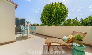 Luxueus gerenoveerd herenhuis in mediterrane bouwstijl te koop aan het strand op Marbella’s Golden Mile 782807 