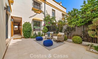 Luxueus gerenoveerd herenhuis in mediterrane bouwstijl te koop aan het strand op Marbella’s Golden Mile 782821 