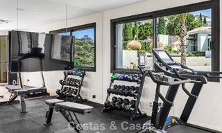 Eerstelijnsgolf villa met golf- en zeezicht te koop in het prestigieus 5* Golfresort in Marbella - Benahavis 783373 