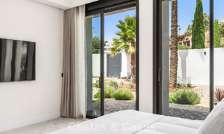 Eerstelijnsgolf villa met golf- en zeezicht te koop in het prestigieus 5* Golfresort in Marbella - Benahavis 783374 