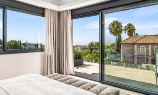 Eerstelijnsgolf villa met golf- en zeezicht te koop in het prestigieus 5* Golfresort in Marbella - Benahavis 783377 