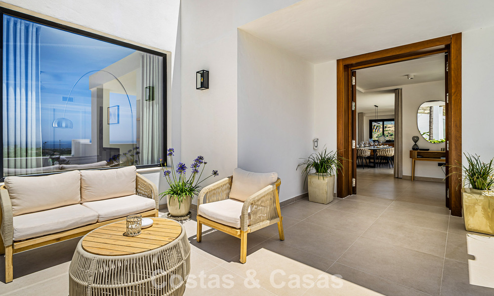 Luxueuze, hedendaagse mediterrane villa te koop in de heuvels van Nueva Andalucia, Marbella 783247