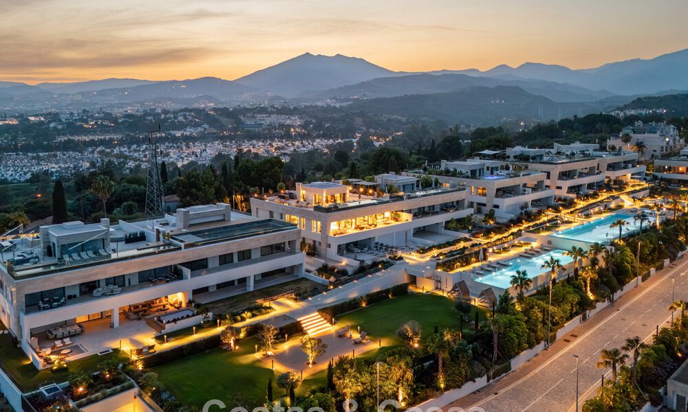 Instapklaar, high-end designwoning te koop, in een eersteklas resort-stijl complex op Marbella’s Golden Mile 782739