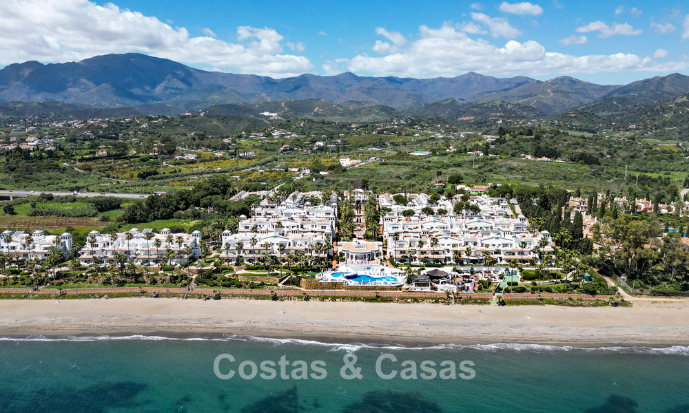 Begane grondappartement te koop in een eerstelijns strandcomplex op de New Golden Mile, Marbella - Estepona 783701