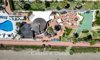 Begane grondappartement te koop in een eerstelijns strandcomplex op de New Golden Mile, Marbella - Estepona 783708 