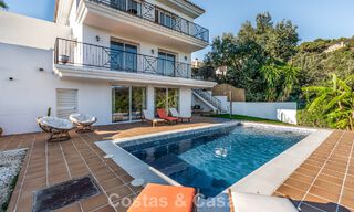 Ruime familievilla met privézwembad en panoramisch uitzicht gelegen in de heuvels van Estepona 783720 