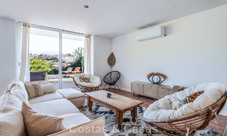 Ruime familievilla met privézwembad en panoramisch uitzicht gelegen in de heuvels van Estepona 783734 