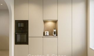 Modern gerenoveerd appartement met prachtig zeezicht te koop op een steenworp van het strand op Marbella’s Golden Mile 783796 