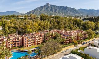 Modern gerenoveerd appartement met prachtig zeezicht te koop op een steenworp van het strand op Marbella’s Golden Mile 783797 