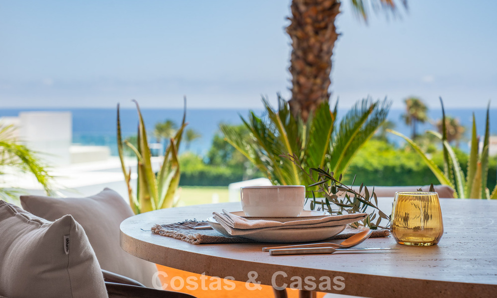 Modern gerenoveerd appartement met prachtig zeezicht te koop op een steenworp van het strand op Marbella’s Golden Mile 783813