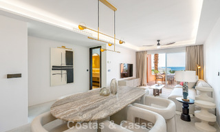 Modern gerenoveerd appartement met prachtig zeezicht te koop op een steenworp van het strand op Marbella’s Golden Mile 783818 