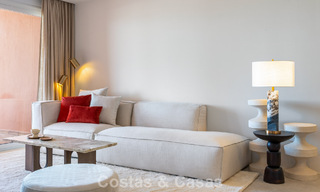 Modern gerenoveerd appartement met prachtig zeezicht te koop op een steenworp van het strand op Marbella’s Golden Mile 783824 