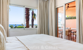Modern gerenoveerd appartement met prachtig zeezicht te koop op een steenworp van het strand op Marbella’s Golden Mile 783825 