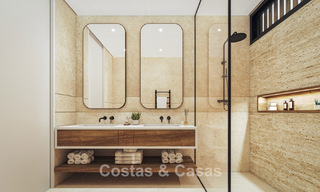 Off-plan nieuwbouwvilla met geavanceerde architectuur te koop in de heuvels van Marbella - Benahavis 783407 