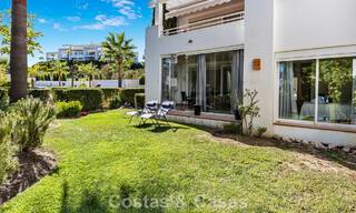 Instapklaar, 2-slaapkamer tuinappartement te koop in een exclusief complex nabij een grote blauwe lagune aan de Costa del Sol 783973 