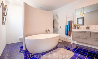 Instapklare, gelijkvloerse luxevilla te koop eerstelijns golf in een toonaangevend resort in Mijas, Costa del Sol 783930 