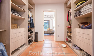 Instapklare, gelijkvloerse luxevilla te koop eerstelijns golf in een toonaangevend resort in Mijas, Costa del Sol 783933 