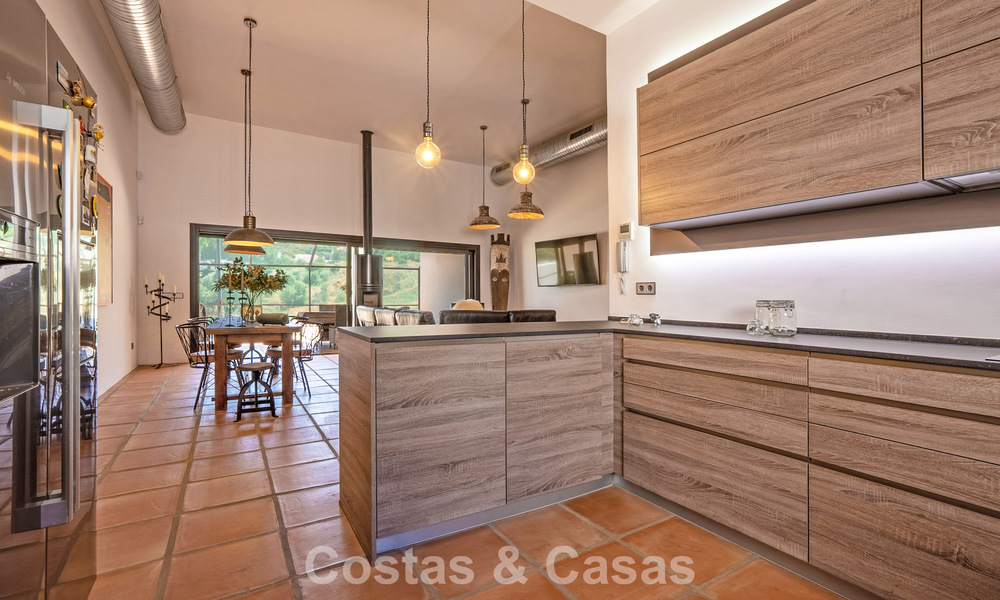 Instapklare, gelijkvloerse luxevilla te koop eerstelijns golf in een toonaangevend resort in Mijas, Costa del Sol 783942