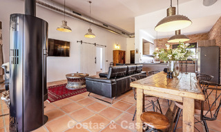 Instapklare, gelijkvloerse luxevilla te koop eerstelijns golf in een toonaangevend resort in Mijas, Costa del Sol 783945 