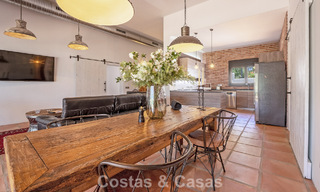 Instapklare, gelijkvloerse luxevilla te koop eerstelijns golf in een toonaangevend resort in Mijas, Costa del Sol 783947 