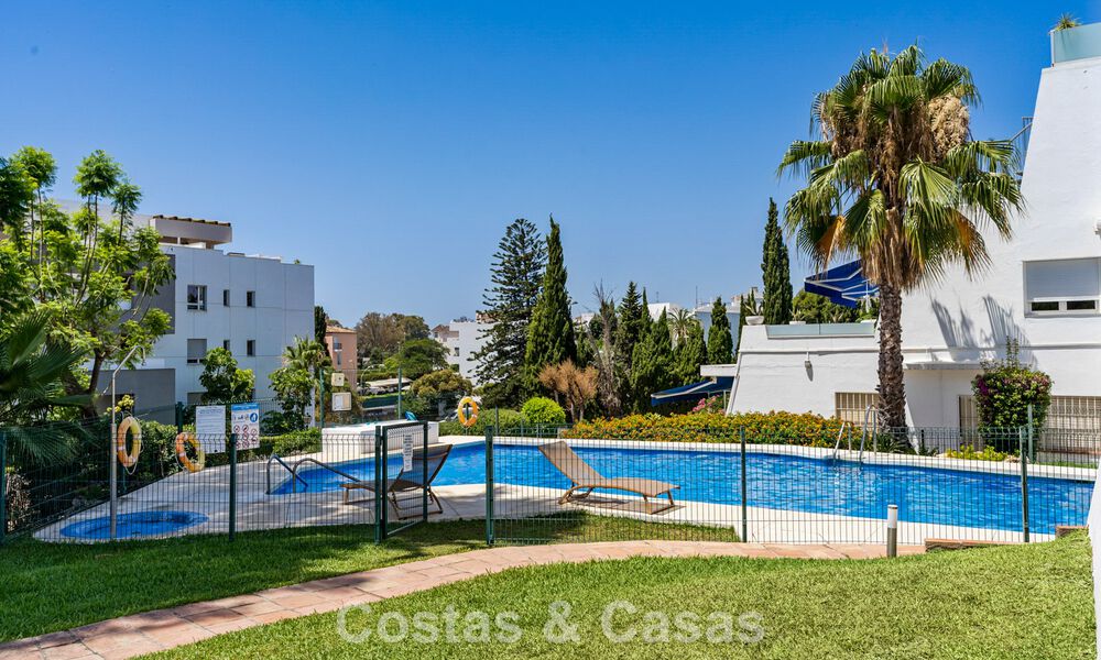 Ruim begane grond appartement in een gated complex op loopafstand van het strand en Puerto Banus, Marbella 783899