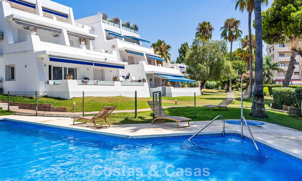 Ruim begane grond appartement in een gated complex op loopafstand van het strand en Puerto Banus, Marbella 783901