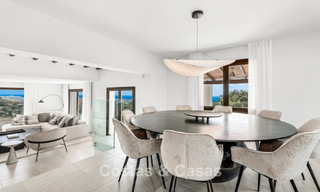 Luxueuze villa met Spaanse bouwstijl en berg- en zeezicht te koop op de New Golden Mile tussen Marbella en Estepona 784062 