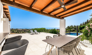 Luxueuze villa met Spaanse bouwstijl en berg- en zeezicht te koop op de New Golden Mile tussen Marbella en Estepona 784066 
