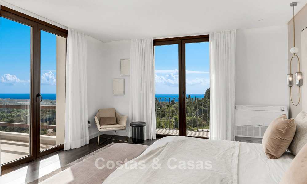 Luxueuze villa met Spaanse bouwstijl en berg- en zeezicht te koop op de New Golden Mile tussen Marbella en Estepona 784068