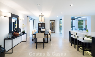 Luxueuze, moderne Mediterrane villa te koop, eerstelijns Aloha golf in Nueva Andalucia’s vallei, Marbella 784080 