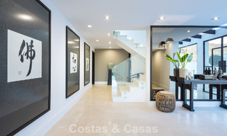 Luxueuze, moderne Mediterrane villa te koop, eerstelijns Aloha golf in Nueva Andalucia’s vallei, Marbella 784092 