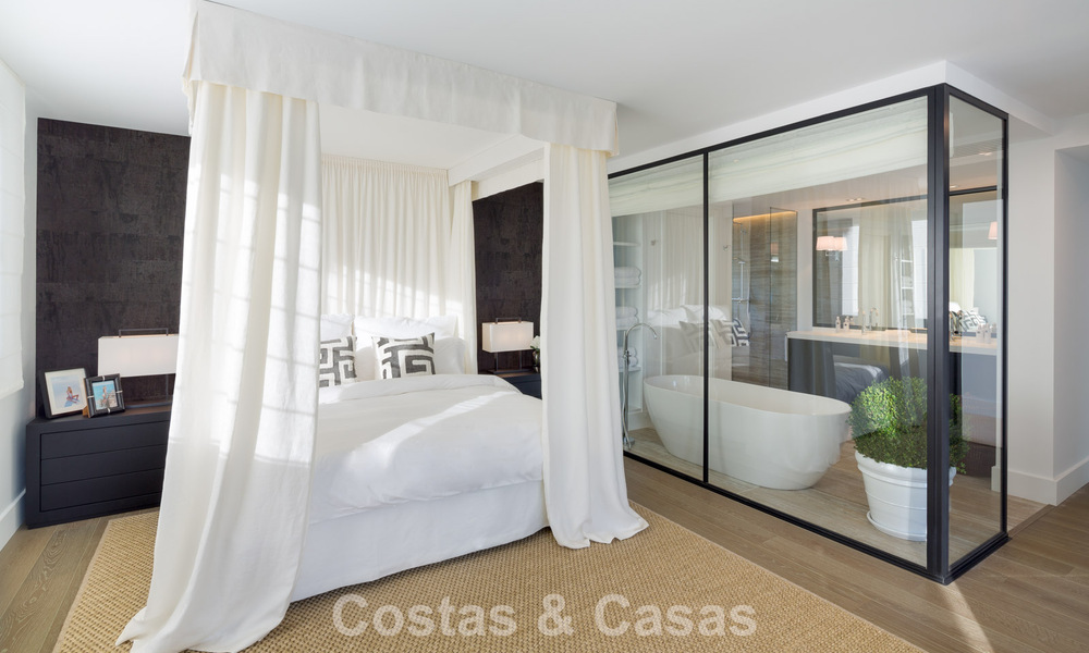 Luxueuze, moderne Mediterrane villa te koop, eerstelijns Aloha golf in Nueva Andalucia’s vallei, Marbella 784098