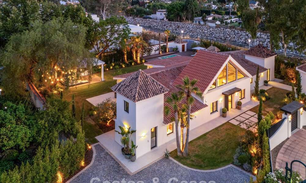 Exclusieve, gelijkvloerse villa te koop op een steenworp van het strand en voorzieningen in San Pedro en Puerto Banus, Marbella 784432