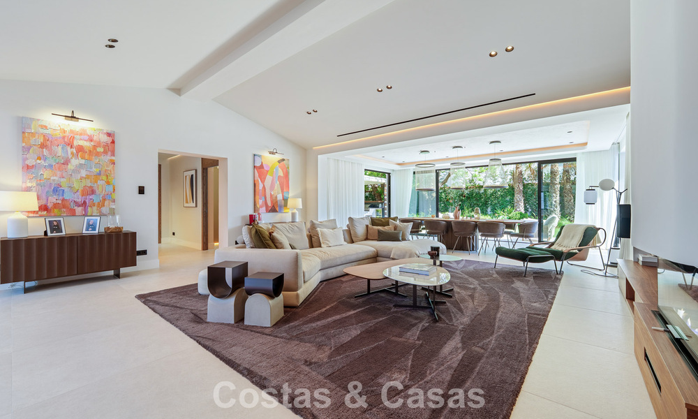 Exclusieve, gelijkvloerse villa te koop op een steenworp van het strand en voorzieningen in San Pedro en Puerto Banus, Marbella 784462