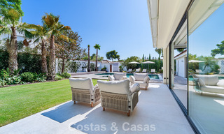 Exclusieve, gelijkvloerse villa te koop op een steenworp van het strand en voorzieningen in San Pedro en Puerto Banus, Marbella 784468 