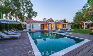 Exclusieve, gelijkvloerse villa te koop op een steenworp van het strand en voorzieningen in San Pedro en Puerto Banus, Marbella 784481 