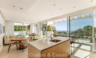 Contemporain luxe appartement met zeezicht te koop in een boutique complex nabij Marbella stad 784586 