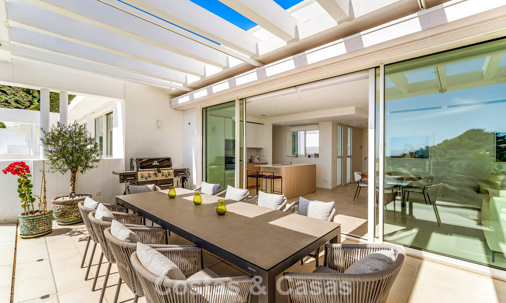 Contemporain luxe appartement met zeezicht te koop in een boutique complex nabij Marbella stad 784589