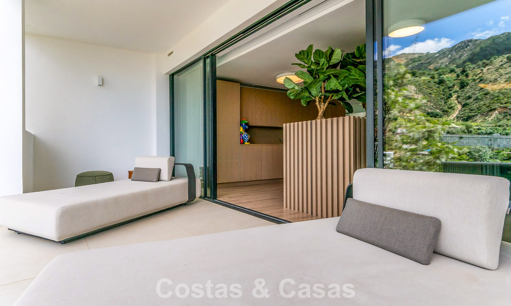 Contemporain luxe appartement met zeezicht te koop in een boutique complex nabij Marbella stad 784610