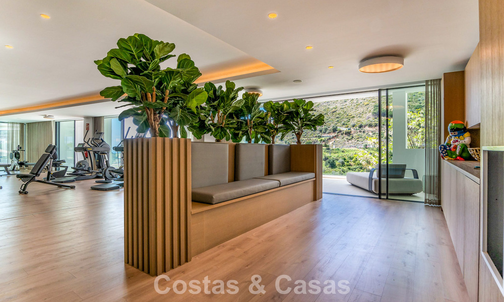 Contemporain luxe appartement met zeezicht te koop in een boutique complex nabij Marbella stad 784616