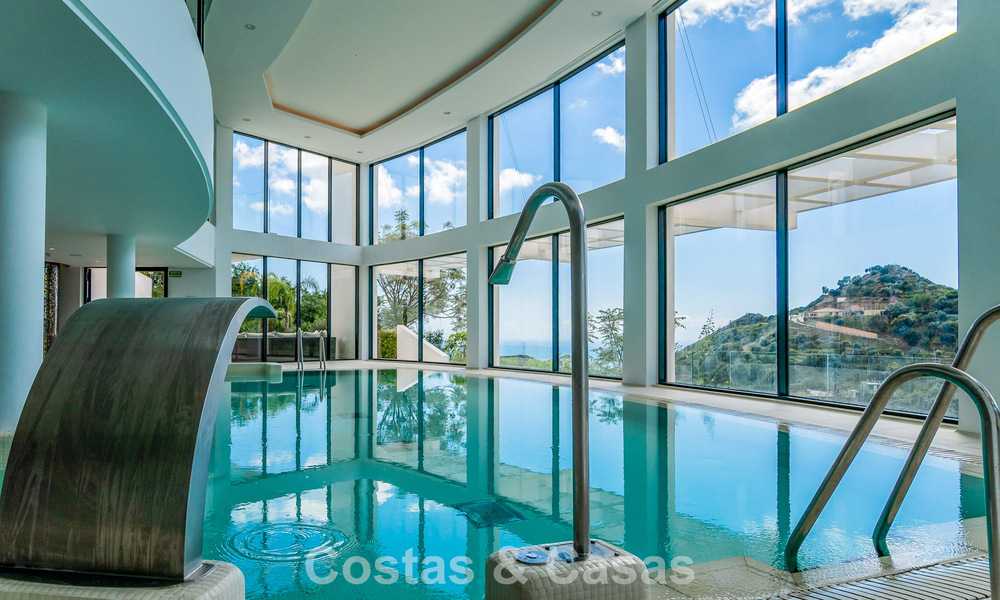 Contemporain luxe appartement met zeezicht te koop in een boutique complex nabij Marbella stad 784617