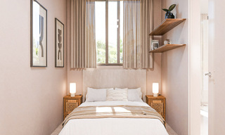 Gerenoveerd appartement met zeezicht te koop in een frontlijn strandcomplex op loopafstand van Puerto Banus, Marbella 784678 
