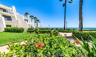 Hoogwaardig gerenoveerde strandwoning met prachtig zeezicht te koop op de Golden Mile van Marbella 784700 