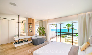 Hoogwaardig gerenoveerde strandwoning met prachtig zeezicht te koop op de Golden Mile van Marbella 784710 